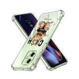Husa antisoc pentru motorola moto g55, airbag pro, clear, cash is king
