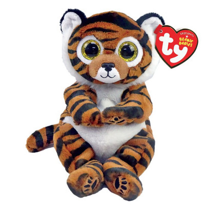 PLUS TY 15CM BEANIE BELLIES CLAWDIA TIGRU SuperHeroes ToysZone foto