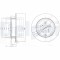 DELPHI BG3912 Disc frana