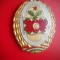 HOPCT INSIGNA UNGARIA MILITARA H 2 -KIVALO HALGATO /SPECIALIST ACADEMIE D=40 MM
