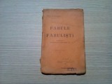 FABULE SI FABULISTI Istoricul Genului si Literatura - Cristu S. Negoescu -1905, Alta editura