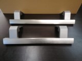Set manere inox combina frigorifica Liebherr, frigider si congelator / R23