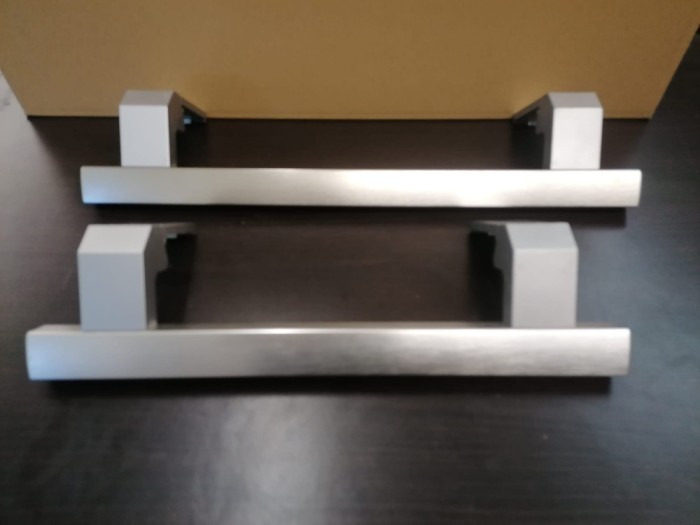 Set manere inox combina frigorifica Liebherr, frigider si congelator / R23