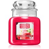 Country Candle Strawberry Lemonade lum&acirc;nare parfumată 510 g