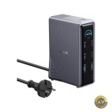 Hub USB-C Anker Prime 737 2 x USB-A 3.0 - 3 x USB-A - 5 x USB-C - 2 x HDMI - 1 x Jack 3.5mm - 1 x RJ45 Negru A83B63A1