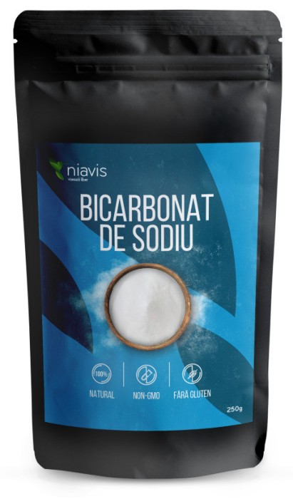 Bicarbonat de Sodiu Pulbere Nat. 250gr