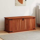 Cufar Depozitare Lemn Masiv Acacia 90x45x40 cm vidaXL Maro. Lada Multifunctionala: Cafea, Canapea, Laterala