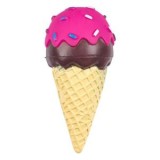 Jucarie pentru caini Inghetata, 15 cm, Roz, CMCLASS