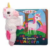 Unicornul Meu Stralucitor in Cutie - animalut de plus si carticica in limba engleza, Buddy&amp;Barney