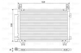 VALEO 814449 Condensator, climatizare