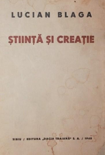 STIINTA SI CREATIE