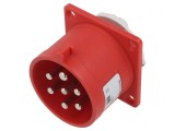 Conector alimentare AC trifazat 32A 400V 7 pini