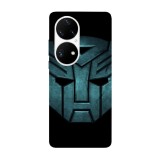 Husa compatibila cu Huawei Mate 40 model Transformers Emblem, Silicon, TPU, Viceversa, Transparent, Carcasa