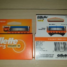 Set 4 rezerve Gillette Fusion power germania