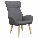 Cumpara ieftin Scaun de relaxare, gri inchis, material textil