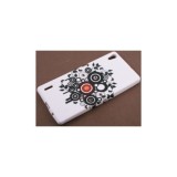 Husa Capac Design Huawei Ascend P7 Love Shields, Plastic, Carcasa