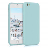 Husa pentru Apple iPhone 6 / iPhone 6s, Silicon, Albastru, 49980.71, Textil, Carcasa, Kwmobile