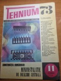 revista tehnium noiembrie 1973-rodajul automobilului
