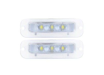 Set 2 buc lampa numar spate MERCEDES Clasa G (W461/W463) 09.1989-2012, partea stanga, LED; TUNING, foto