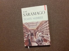 TOATE NUMELE JOSE SARAMAGO RF12/2