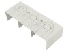 Capac Plastic Negru NH1, Hager