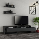 Cumpara ieftin Ansamblu Comoda TV Gara Antracit
