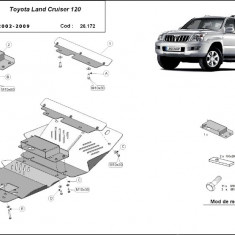 Scut motor metalic Toyota Land Cruiser J120 2003-2009