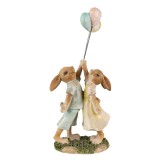 Cumpara ieftin Figurine Iepurasi Paste din polirasina 10x6x22 cm
