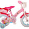 Bicicleta pentru fete Disney Princess, 14 inch, culoare roz, frana de mana fata PB Cod:21409-CH