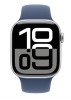 Apple Watch Series 10 GPS 42mm Silver Aluminium Case with, Argintiu
