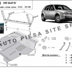 Scut metalic motor VW Golf 4 IV fabricat in perioada 1998 - 2004 APS-30,146