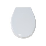 Cumpara ieftin Capac pentru WC, Nova, din plastic, alb, 440 x 365 mm
