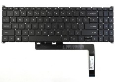 Tastatura Laptop, Acer, Aspire 7 A715-52, iluminata, neagra, layout US foto