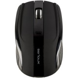 Mouse wireless Serioux Rainbow 400, USB, Negru