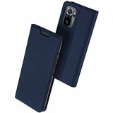 Husa Poliuretan DUX DUCIS Skin Pro pentru Xiaomi Redmi Note 10 / Xiaomi Redmi Note 10S, Bleumarin