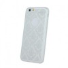 Husa Silicon Apple iPhone 8 Plus (5.5 inch) Alb Ornament - Protectie Premium