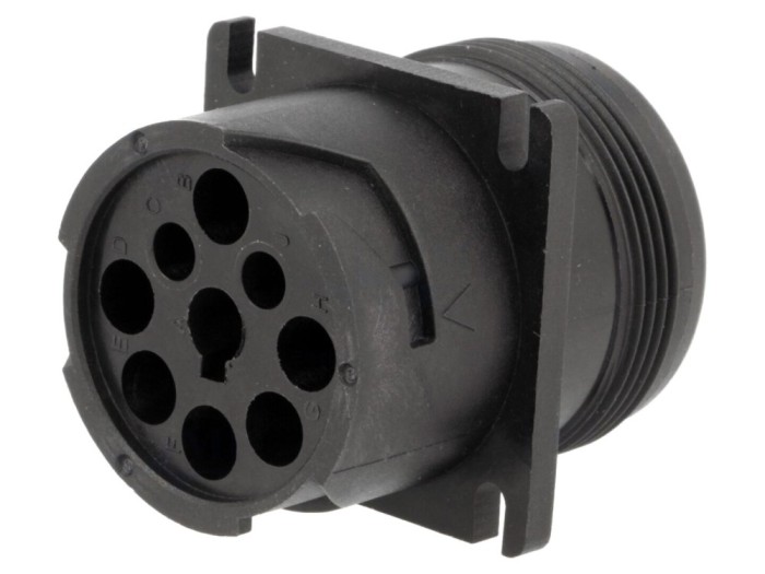 Conector cablu-cablu AHD, 9 pini