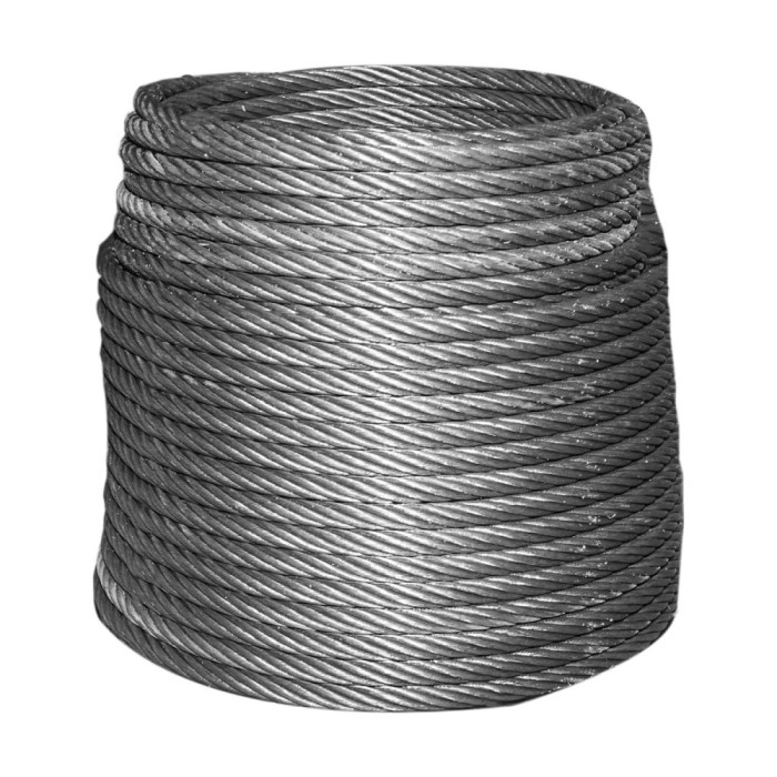 Cablu troliu otel 6x19 &Oslash; 11mm inima metalica batut 80m rola