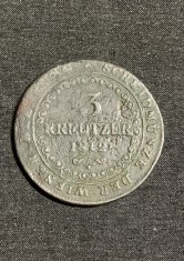 Moneda 3 kreuzer 1812 E Austria foto