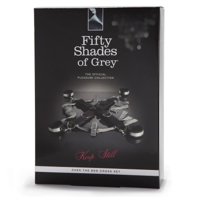 Set Bondage Fifty Shades of Grey &amp;quot;Keep Still&amp;quot; - Negru## foto