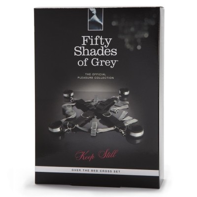 Set Catuse, Fifty Shades of Grey, Keep Still, masca ochi, legaturi pat, satin foto