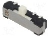 Intrerupator glisant, 3 pozitii, DP3T, ON-ON-ON, Nidec Copal Electronics - CL-SB-23A-11