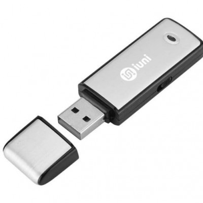 Stick USB Spion Reportofon iUni STK100, 8GB, 18 ore Autonomie, 90 ore inregistrare foto