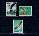 DPR Korea 1967 - Păsări de prada, serie neștampilata