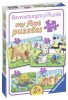 Primul Meu Puzzle Animale, 2/4/6/8 Piese, Ravensburger