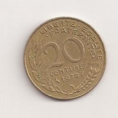 Moneda Franta - 20 Centimes 1978 v2