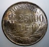 R.192 ROMANIA MIHAI I 25000 LEI 1946 XF/AUNC, Argint