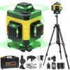 Nivela Laser 4D cu 16 Linii Verzi ,Accesorii Complete SI TREPIED