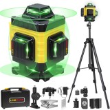 Cumpara ieftin Nivela Laser 4D cu 16 Linii Verzi ,Accesorii Complete SI TREPIED