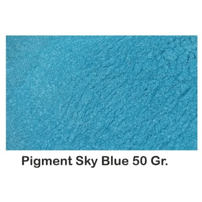Pigment Metalic Sky Blue 50Gr. foto